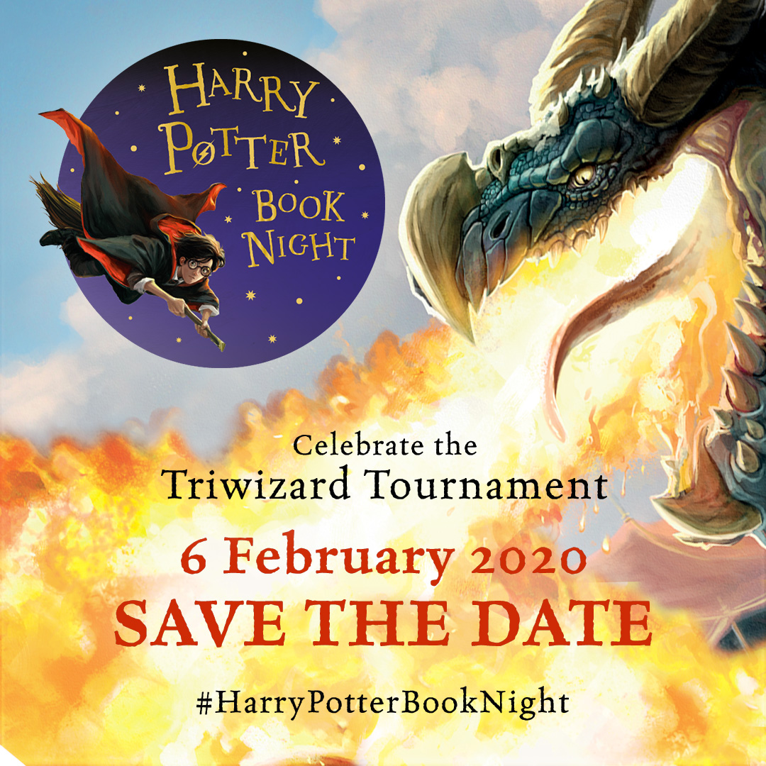 Save the date for Harry Potter Book Night, February 6, 2020