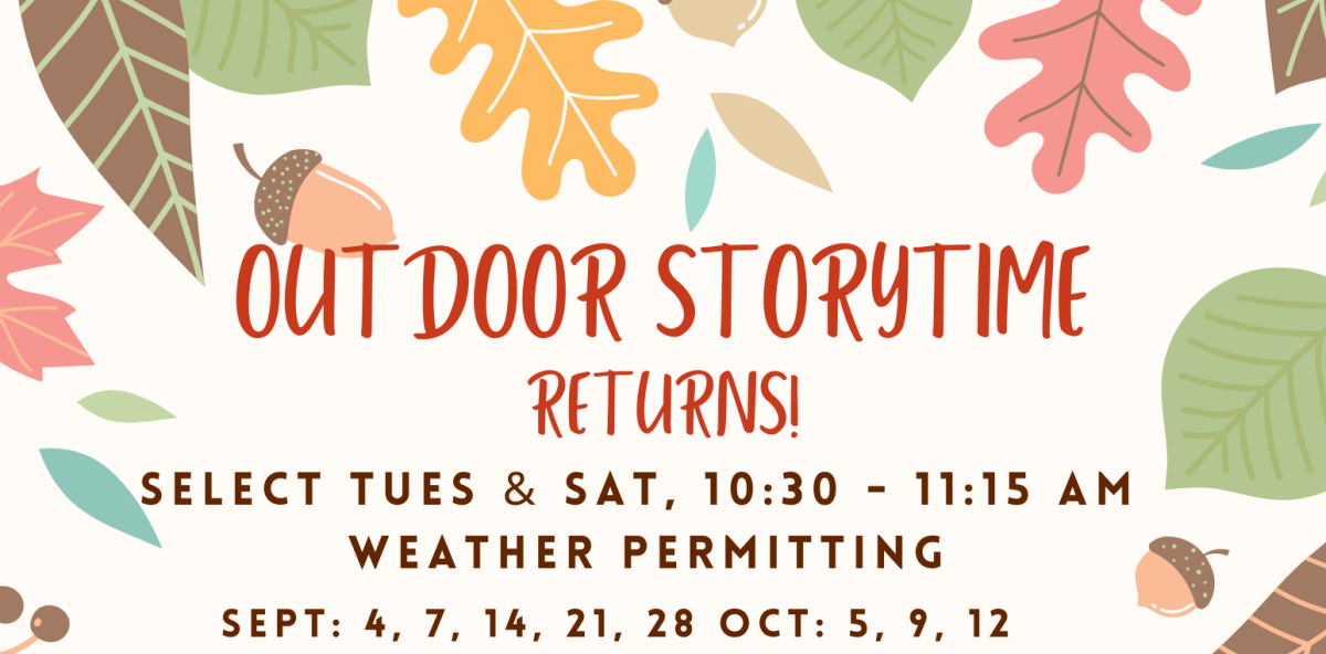 Fall Outdoor Storytime Banner