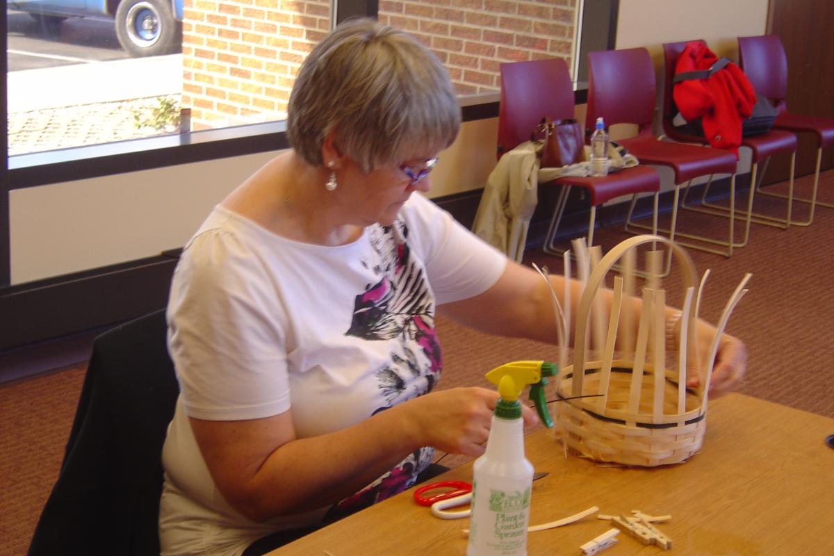 Basket Weaving Class